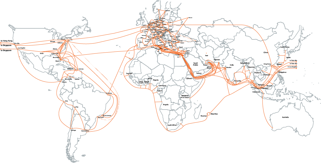 Mapa de Cobertura Nacional